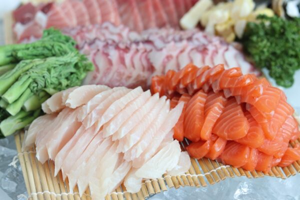 salmon sashimi, flounder times, octopus housing society-3637245.jpg